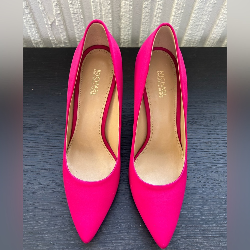 Michael Kors Hot Pink Stiletto Pumps size 7 - Picture 2 of 10